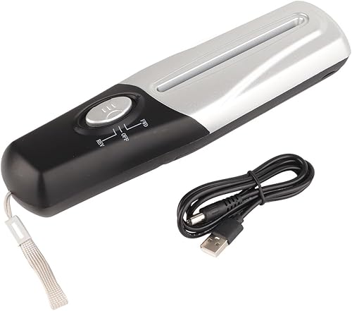 Papel sin cesta, USB portátil mini papel profesional tira corte papel multifuncional mini USB eléctrico portátil para oficina hogar, plateado
