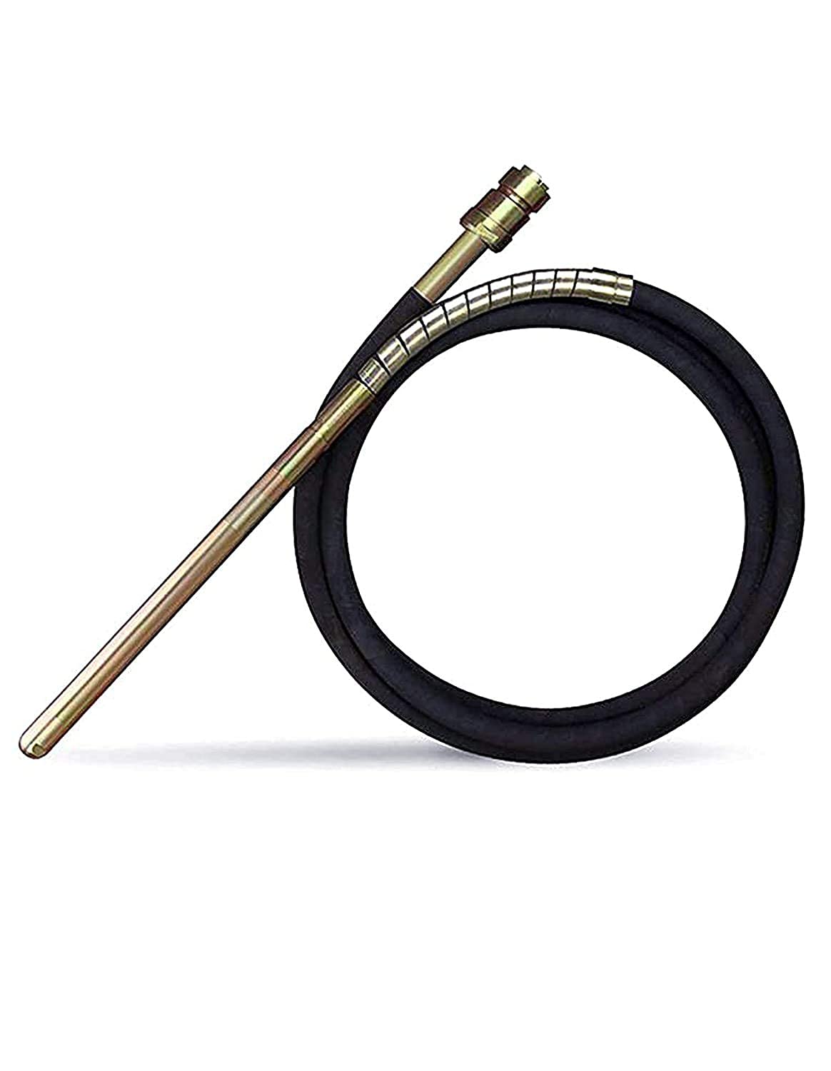 SWADESI KRAFTS Concrete Vibration Machine Electric Needle | Concrete Vibrator Needle 1.5 Meter Length | 1 Count Natural Rubber Black D1