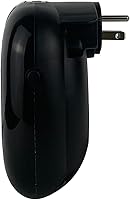 Vista 3 de Good Housekeeping Wall-Mount Indoor Mini Space Heater w/ Thermostat & Remote, 750W, Black