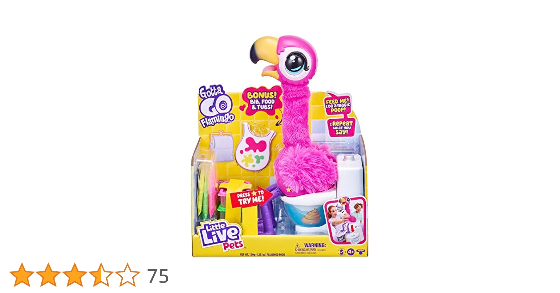 Amazon.co.jp: PROXY Little Live Pets - Gotta Go Flamingo