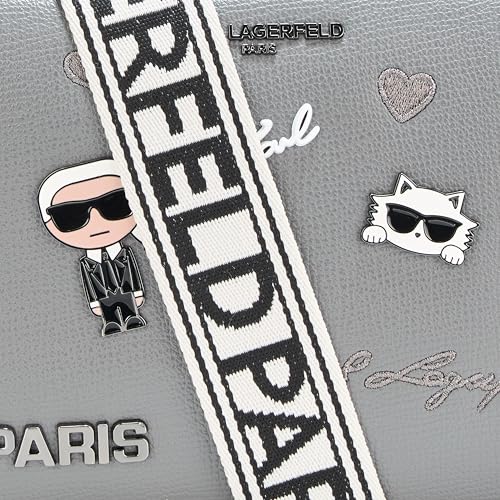 Image of KARL LAGERFELD Paris Women's Simone Pin Camera Crossbody