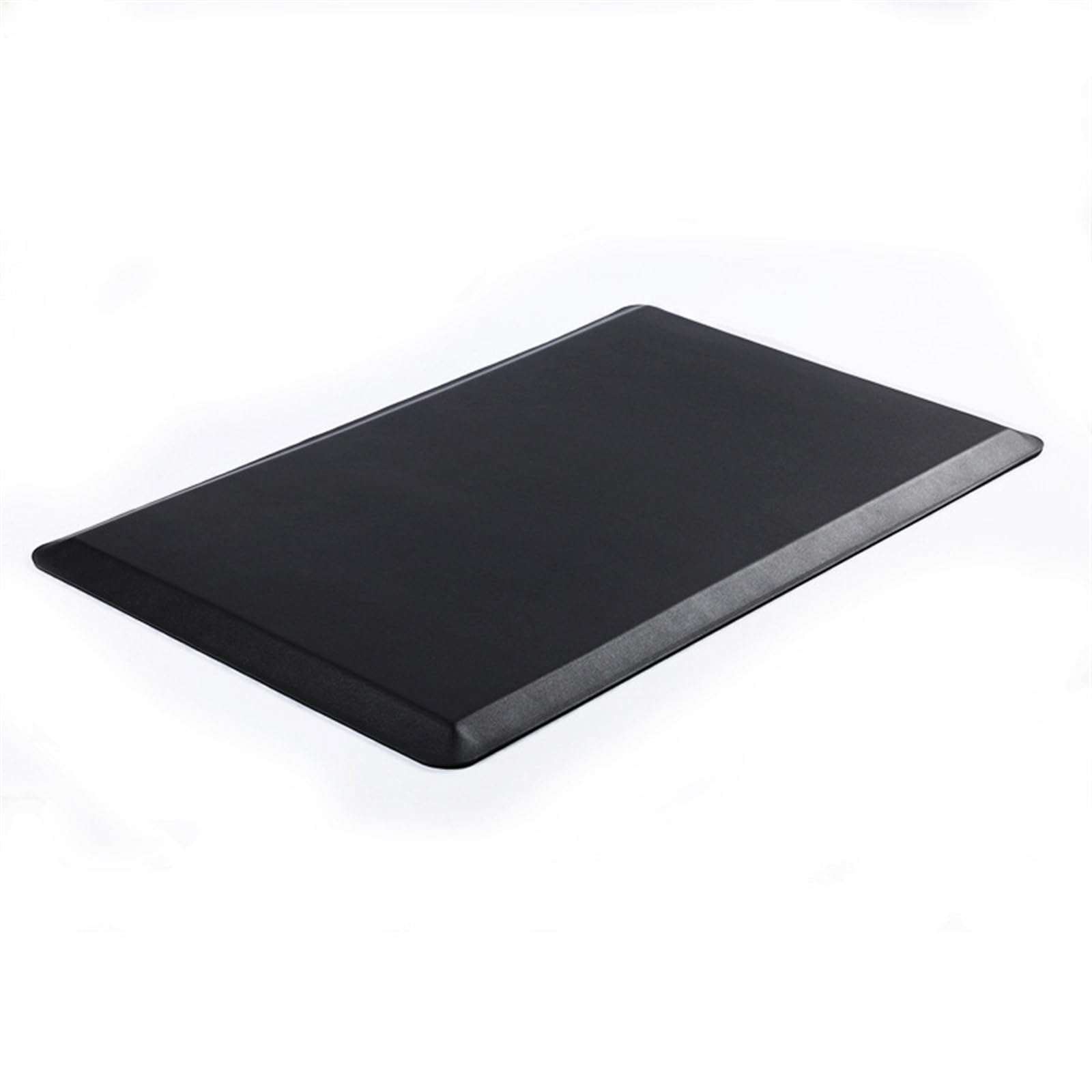 Tapis de cuisine rembourré anti-fatigue – Tapis de bureau et de sol imperméable antidérapant pour la maison et le bureau – Tapis confortable (noir, 50 x 80 x 1,9 cm)