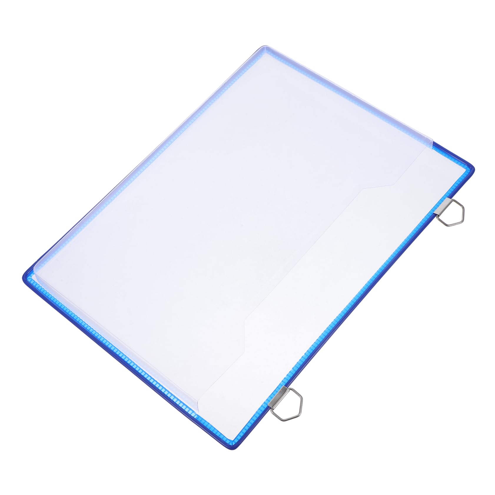 Housoutil Multi Function Hanging File Pocket Transparent Document Bag for Office Storage Wall Mounted Organizer for Files Magazines and Miscellaneous Items