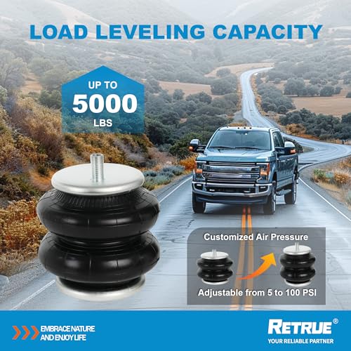 Image of RETRUE Rear Air Bags Suspension Kit for 2011-2016 Ford F250 F350