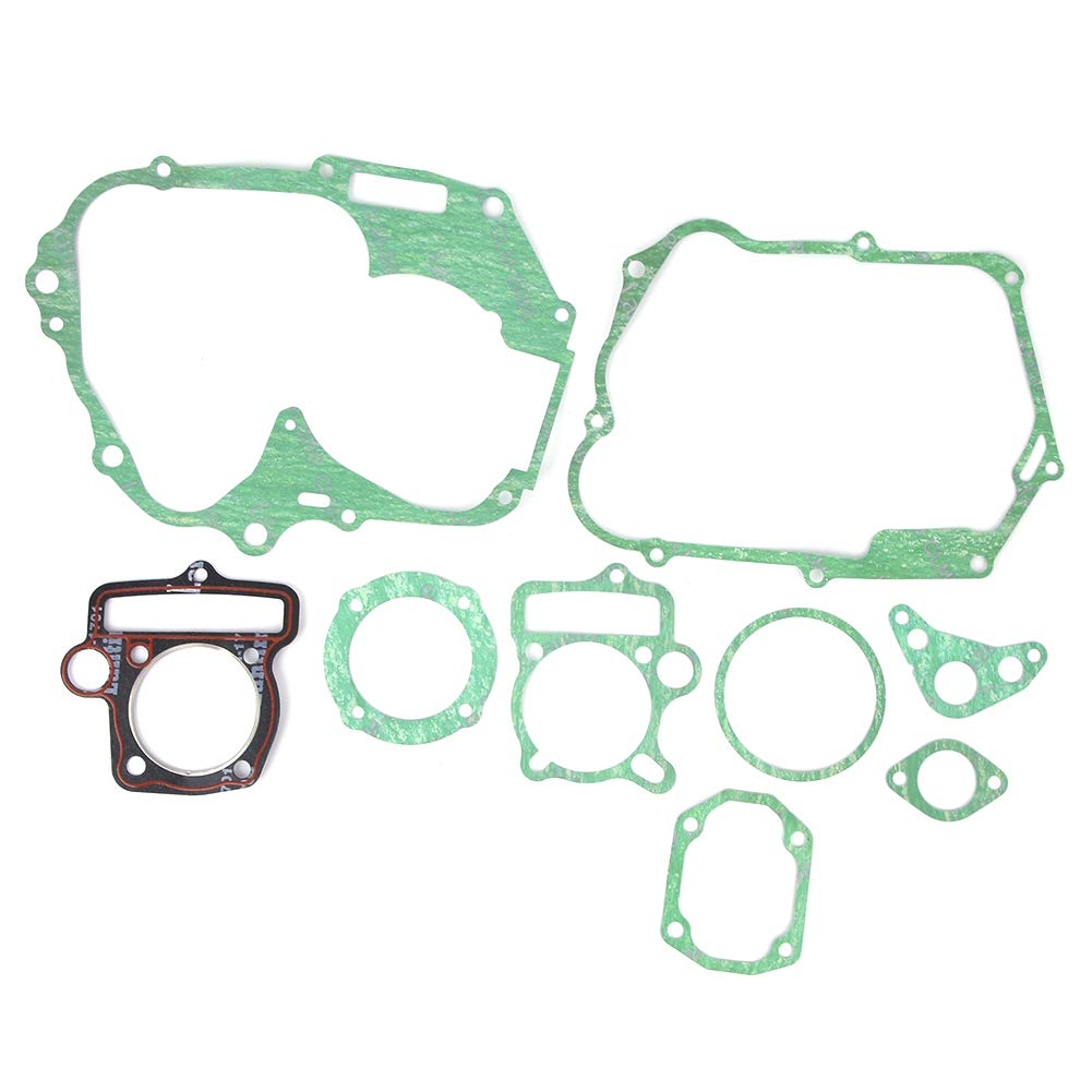 KIMISS Engine Kit Gasket Sets, pit bike replacement head yx140 gasket kit dirt set yx 150 complete motorcycle engine fit for rebuild parts top end joint 140.yx 140