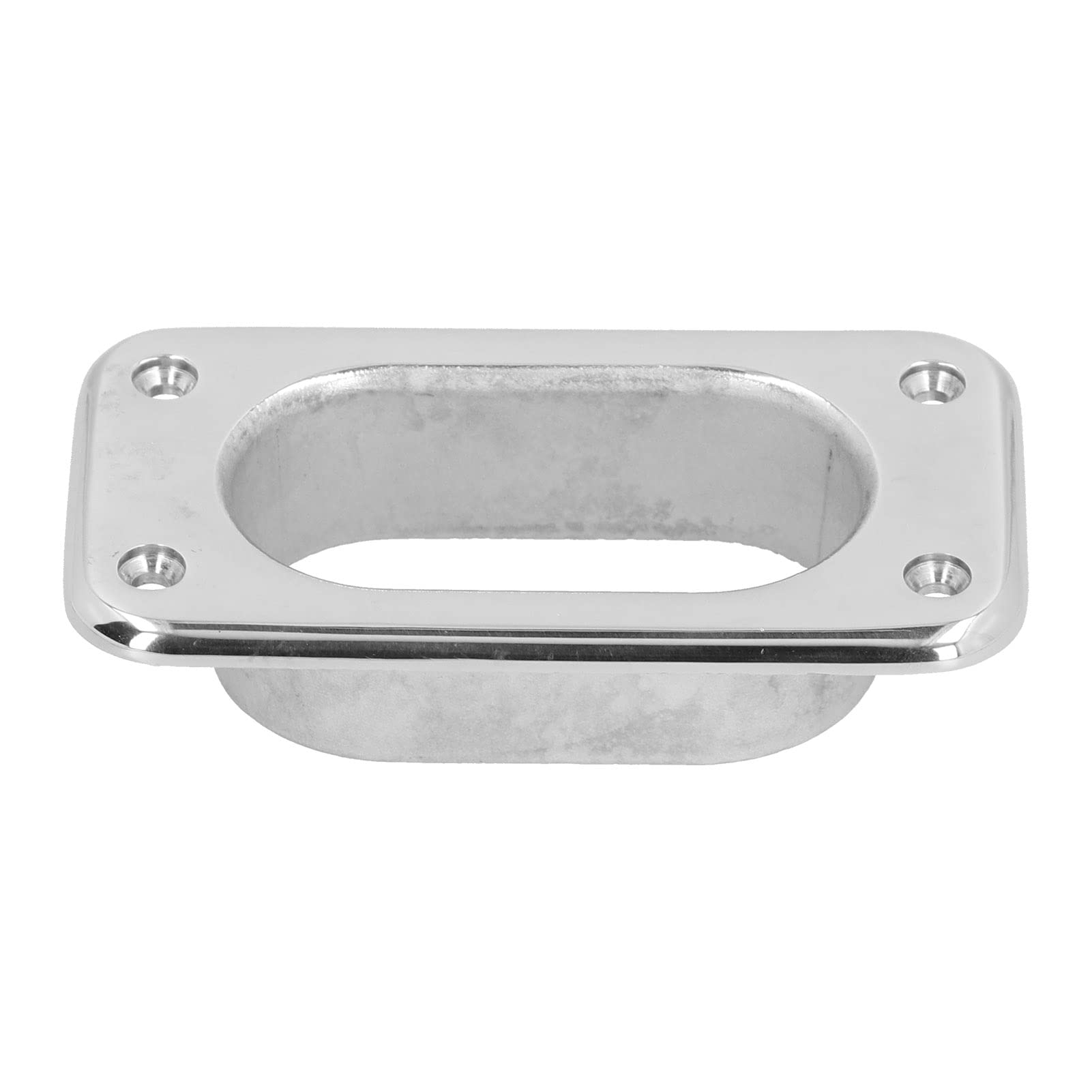 Passacavo Hawse in Acciaio Inossidabile Resistente Alla Corrosione per Accessori per Barche e Yacht Acciaio Inossidabile 316 Lucidato 6,0x3,2 Pollici