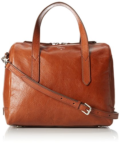 Fossil Sydney Satchel, Brown, One Size