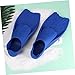 SUPVOX 1Pair Snorkeling Fins for Swimming Lightweight Diving Flippers Blue with Comfortable Fit for Natural Kicking for Snorkeling Diving and Swim Training