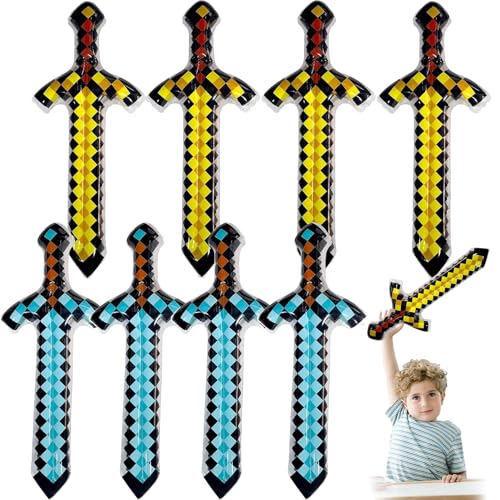 Ourdort 8 Stück Aufblasbares Schwertspielzeug,Aufblasbare...