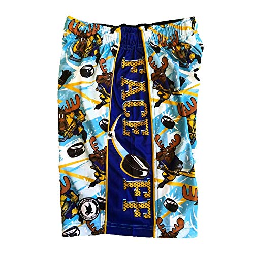 Flow Society Face Off Attack Boys Shorts - Athletic - Basketball - Baseball - Hockey - Football - Lacrosse - Blue2