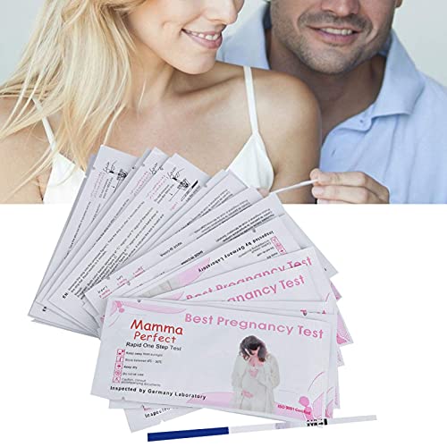 20 stks/zak Zwangerschapstester, Roze Witte Wegwerp LH Urine Test Strip, Hoge Gevoeligheid Ovulatie Predictor Kit, Voor… - Image 7