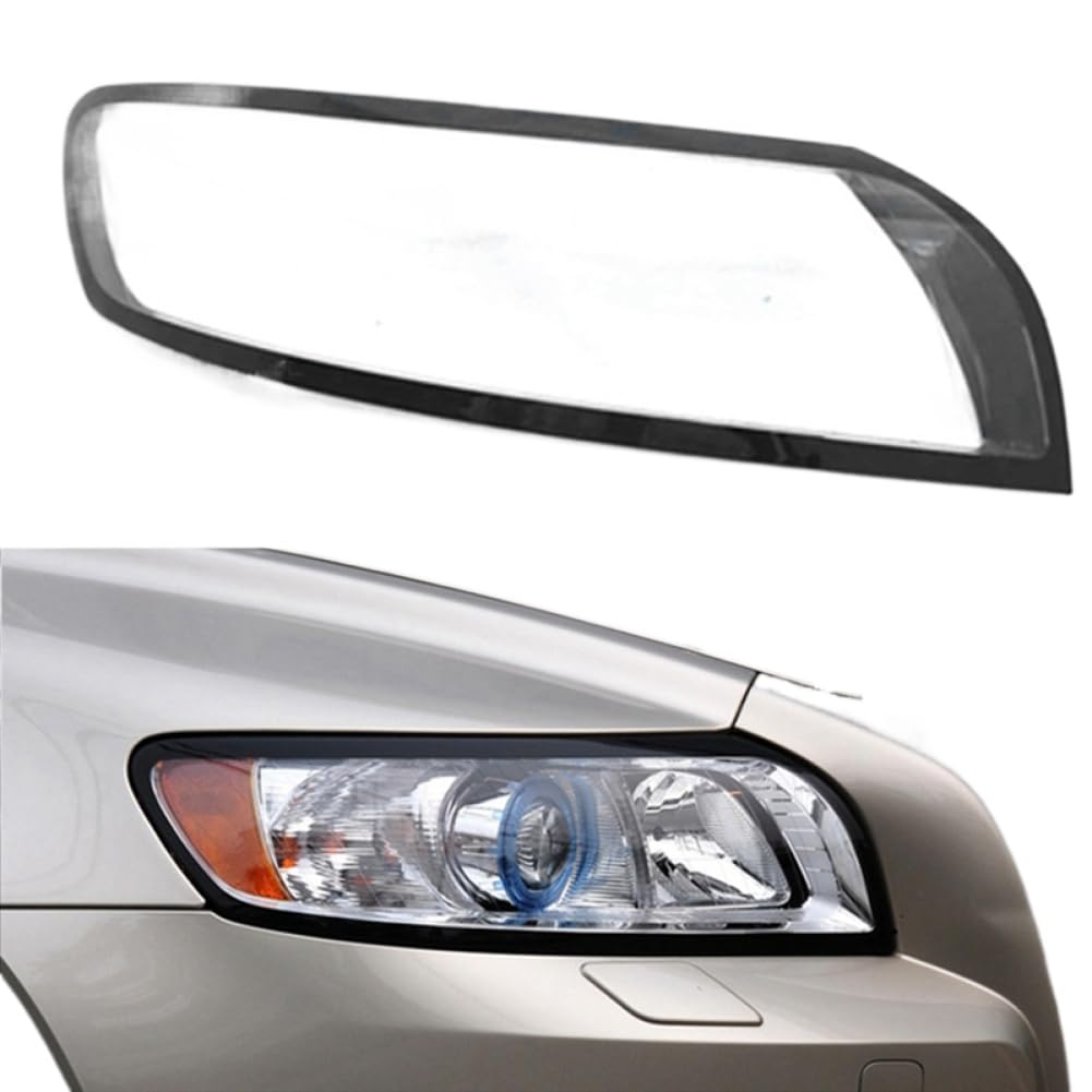 Cubierta Transparente Para Lente De Faro Compatible Con Volvo S40 S40L 2007-2012