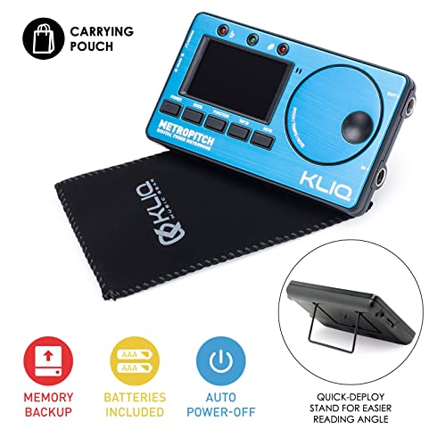 KLIQ MetroPitch Accordeur métronome pour tous les instruments avec guitare, basse, violon, ukulélé et modes d’accordage… - Les Beatles, Paul McCartney, John Lennon, RIngo Starr, George Harrison KLIQ MetroPitch Accordeur métronome pour tous les instruments avec guitare, basse, violon, ukulélé et modes d'accordage… – Image 5