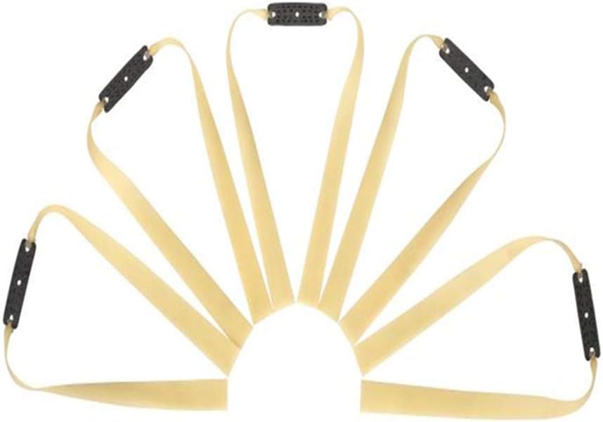 CHAO 5 Pieces 1.2mm Thickness Heavy Flat Rubber Band for Slingshot/Flat Slingshot Bands Replacement/Hunting Catapult Elastic Bungee