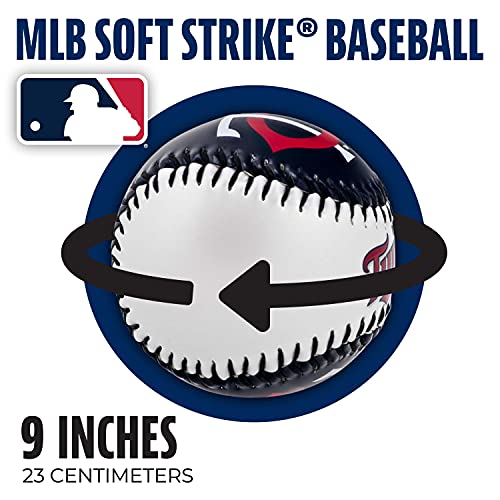 Image of Franklin Sports MLB Team Soft Baseballs - Team Logo - Fan Shop Toy Baseball for Kids - Decoration for Desks and Office