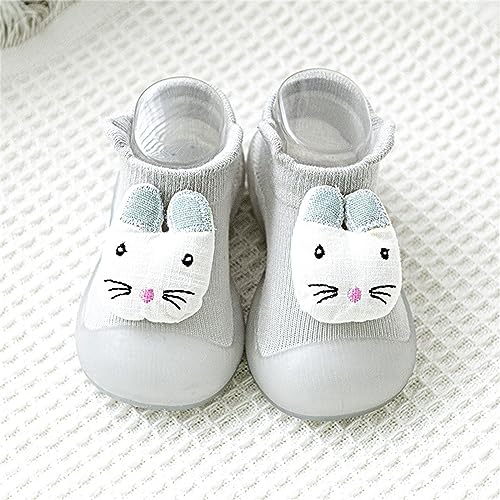 Toddler First Walking Shoes Toddler Girl Boy Shoes Sock Animal DecorationFor 0 to 4 Years Toddler Canvas Shoes2