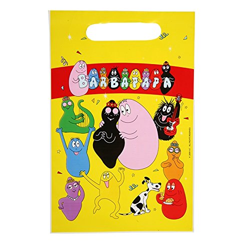 LES COLIS NOIRS LCN Lot 6 bolsita Surprise Barbapapa  Bolsa regalo caramelos fiesta cumpleaños  957