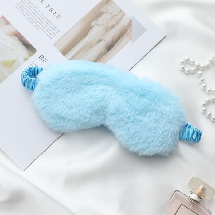 Image of Handcuff Hathkadi Toy with 2 Keys & Eye Mask - Red & Sky Blue