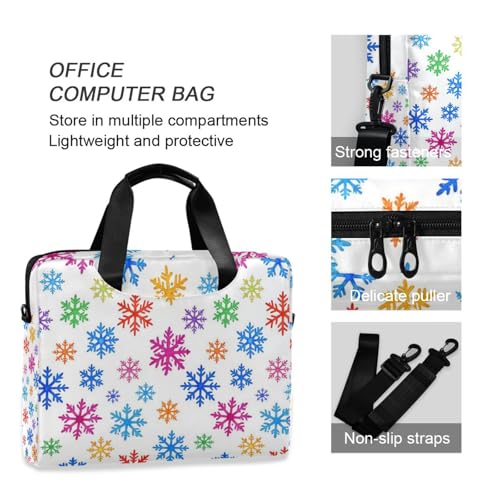 Funda para portátil blanca con asa y correa 15.6 pulgadas miniatura 6