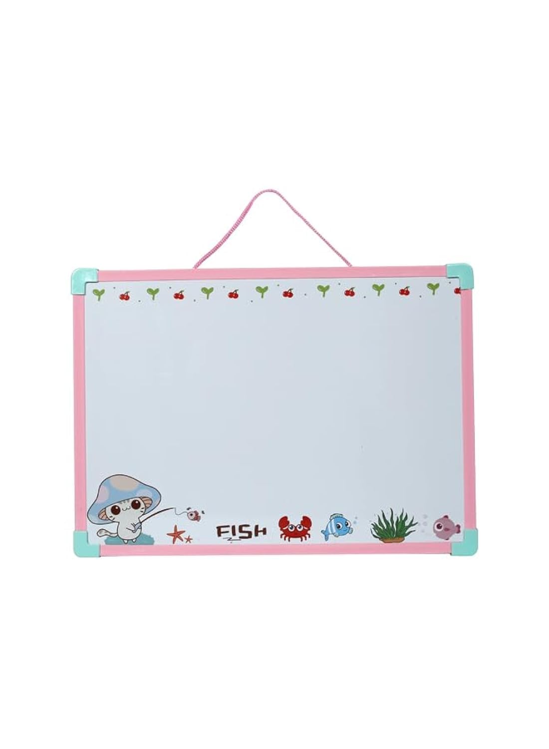 Double Sided Hanging Erasable Writing Board for kids And Adult Educational Toy Child Chalk Writing Board and White Board Presentation Board Easel-style Dry Erase BoardS|Drawing Board