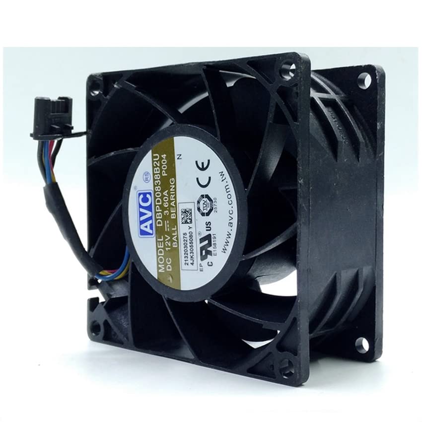 専用アイテム Original DBPD0838B2U 8CM 8038 DC12V 3.6A super air volume supercha