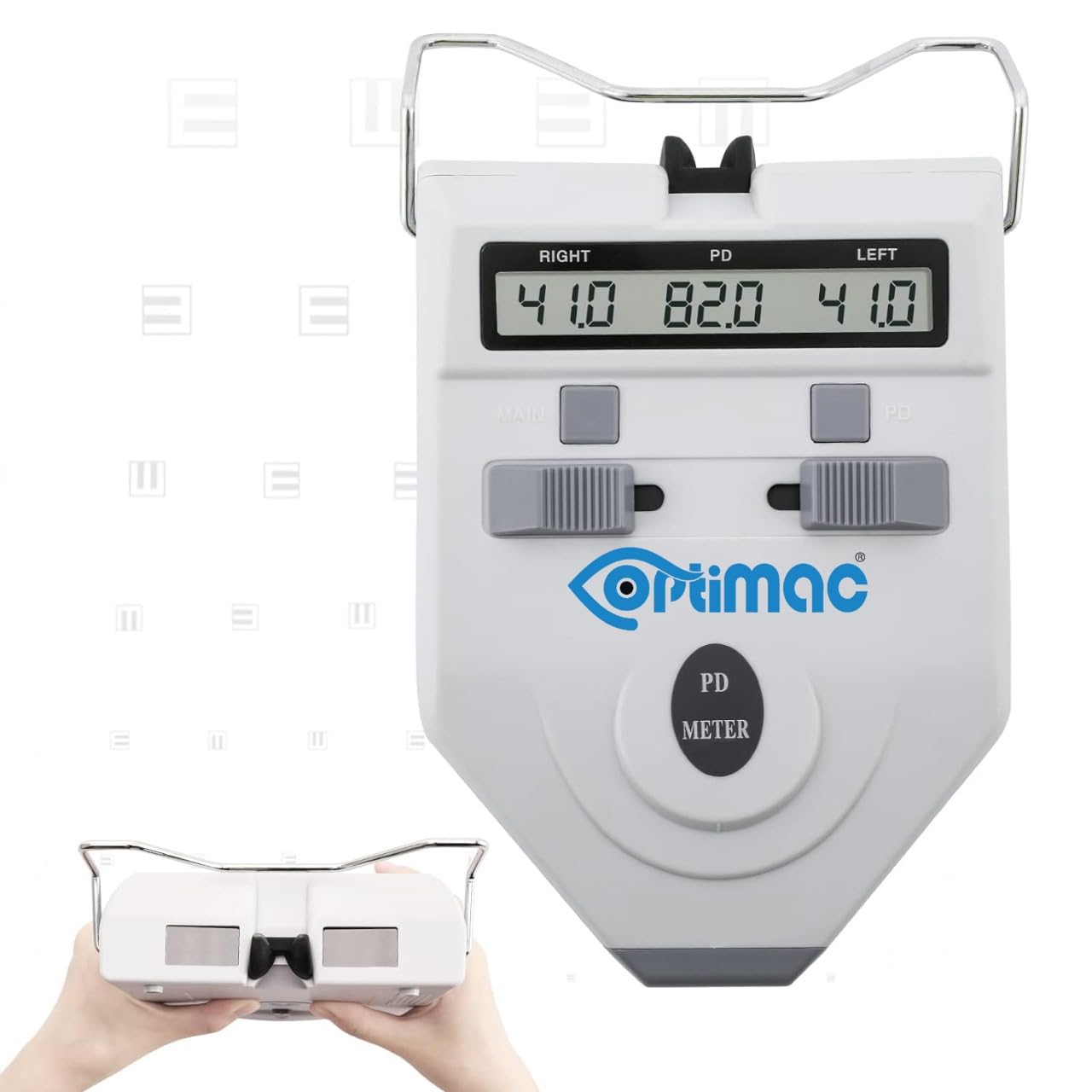 Optimac Digital PD Meter Pupilometer Pupil Distance Meter Optical Instrument CE Approved|pd Meter