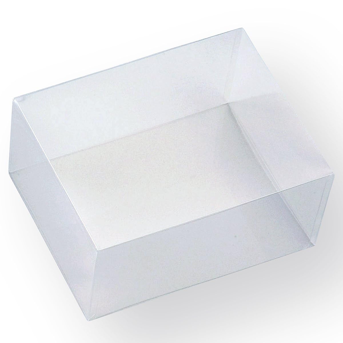 ホワイトフレア　訳ありBOXまとめ品① Amazon | 【5個】透明クリアボックス(かぶせ式) 21×16.5×10cm