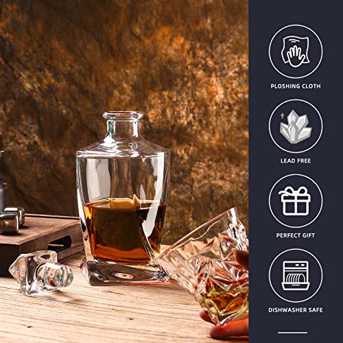 Crystal Whiskey Decanters, Leadfree Decanter