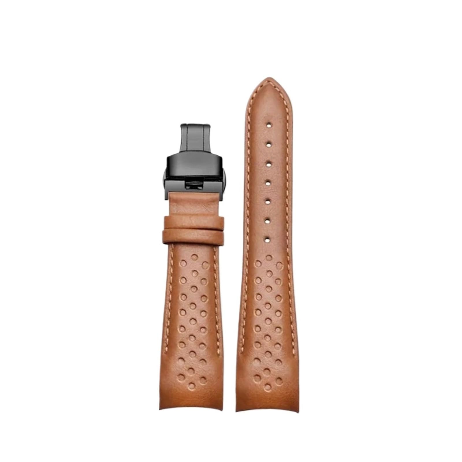 Bracelet de montre en cuir véritable d'exception pour sublimer les modèles M025.627 de prestige