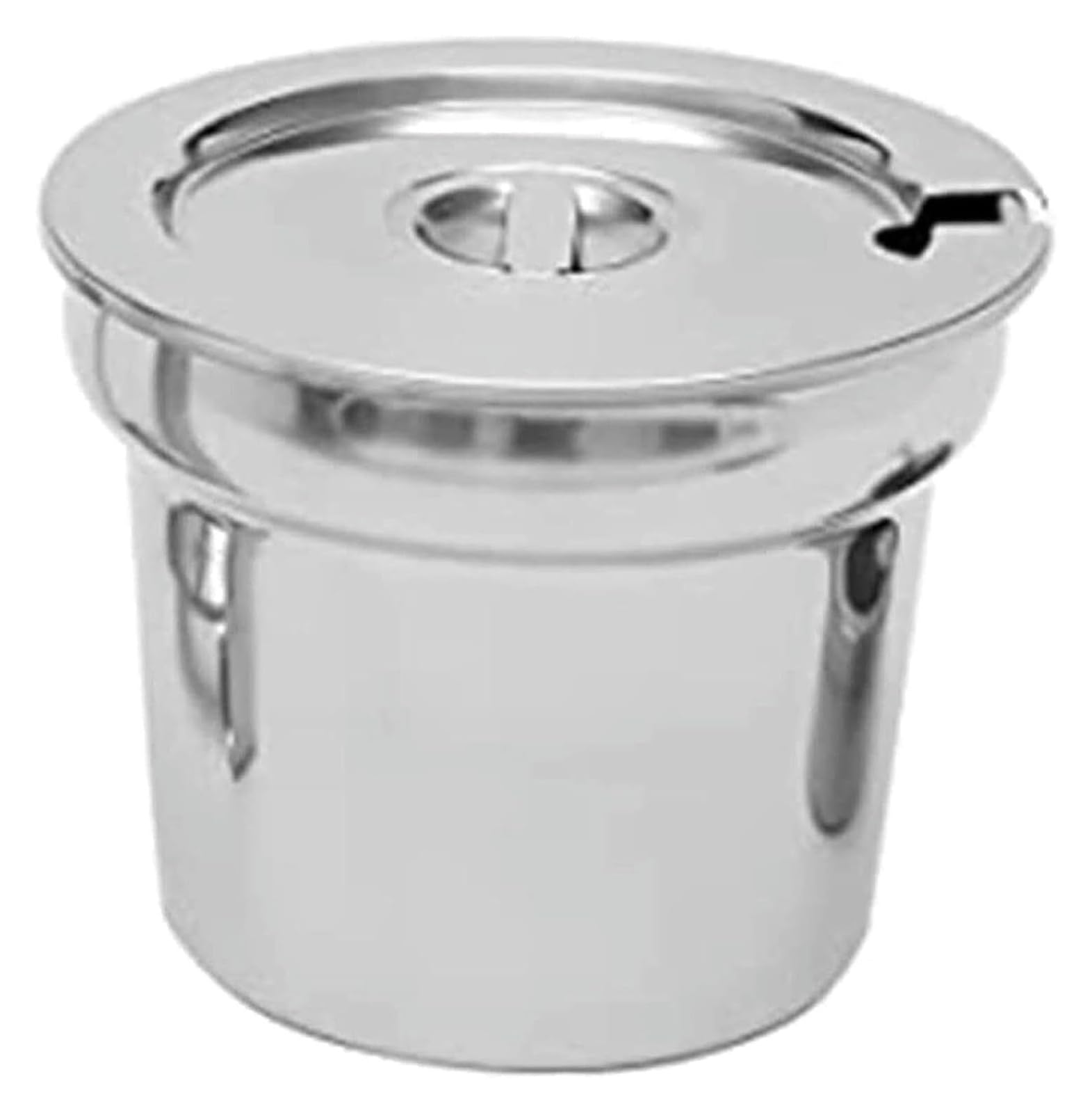 Zuppiera Elettrica, Bollitore per Zuppa, Set da buffet for scaldavivande commerciale con bollitore rotondo for zuppa, pentola for acqua, coperchio e contenitore for combustibile(11L)