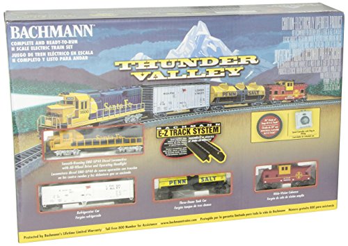 Bachmann Trains Thunder Valley Ready-to-Run N Scale Train Set, Multi - Image 8 thumbnail