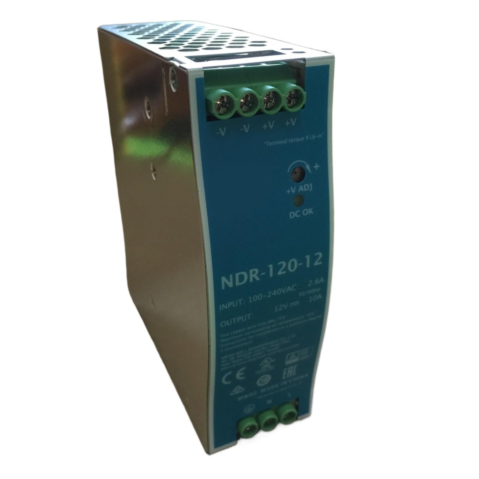 SWEWDSQG NDR-120 NDR-120-12 NDR-120-24 NDR-120-48 120W Single Output Industrial Power Supply(NDR-120-12)