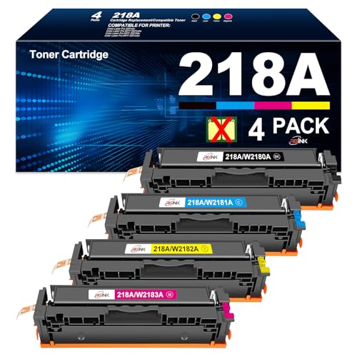 Toner HP 218X W2180X pour impression de rapports de télétravail clairs et précis