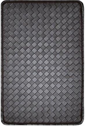 MarthaLiving Kitchen Chef Comfort Feel At Ease Geometric Mat - Size: 24" x 36'' - (Black)