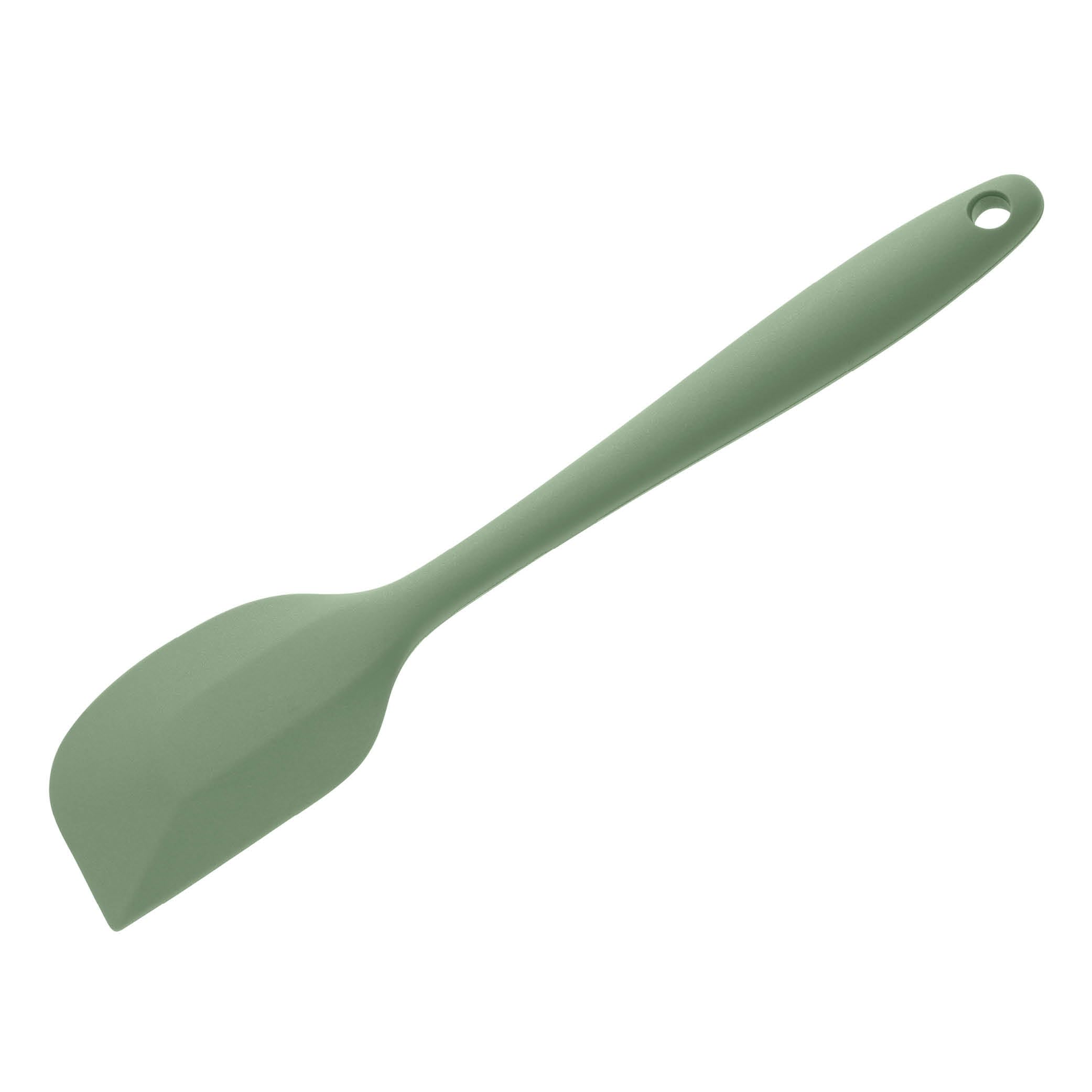 Wiltshire Silicone Spatula, Dough Scraper, Heat-Resistant Utensil, Non-Stick, Non-Scratch, Moss, 27.2x5.5x1.5cm