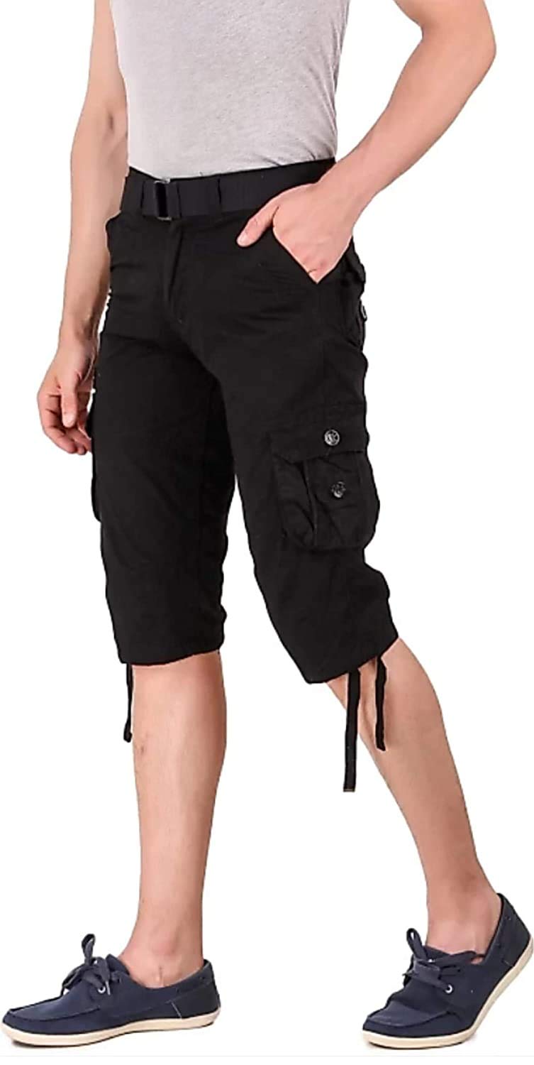 malvina Men's & Boy's Cotton 3/4 Capri Shorts with 6 Pocket-picture-31