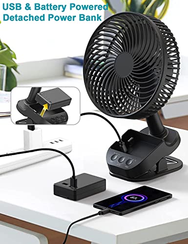 10000mAh Ventilatore a Batteria Oscillante con