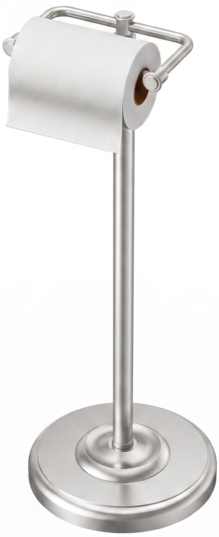 FORIOUS Toilet Paper Holder Stand, Vintage Freestanding Tissue Roll Holder — Amazon image 15