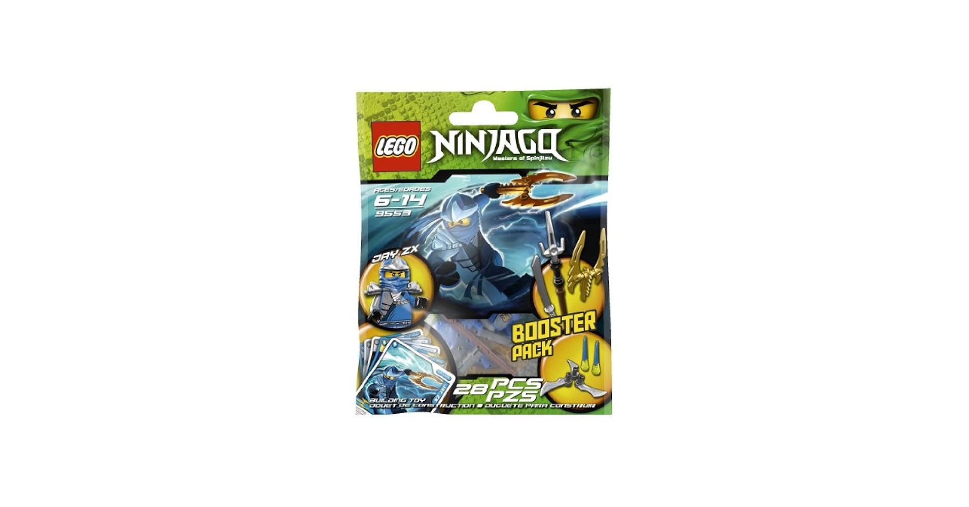 Amazon.com: LEGO Ninjago Jay ZX 9553 : Toys & Games