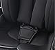 Cozy N Safe Hudson i-Size Kinderautositz (76-150cm) | ca. 15 Monate - 12 Jahre | ISOFIX und Top-Tether | Waschbarer Memory-Schaum | ECE-Zertifikat R129 | Schwarz