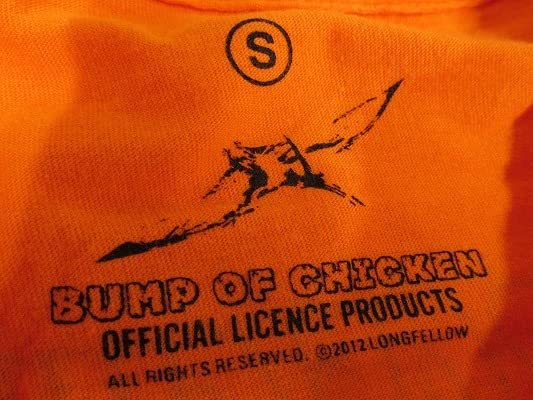 【希少】新品未使用　BUMP OF CHICKEN 2012年　青 Tシャツ L 希少】新品未使用 BUMP OF CHICKEN 2012年 青 Tシャツ L 希少