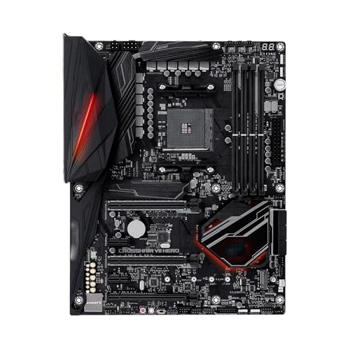 CJWDPDSWEZ Fit for ASUS ROG Crosshair VII Hero Motherboard X470 AM4 Supports 9700 5600X 5700X 5800X3D 2700X CPU DDR4 M.2 Motherboard