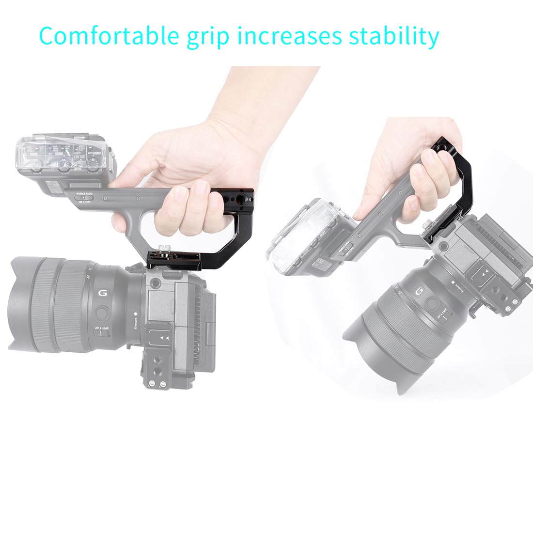 Amazon.com : NICEYRIG FX3 FX30 XLR Handle Extension Kit for Sony