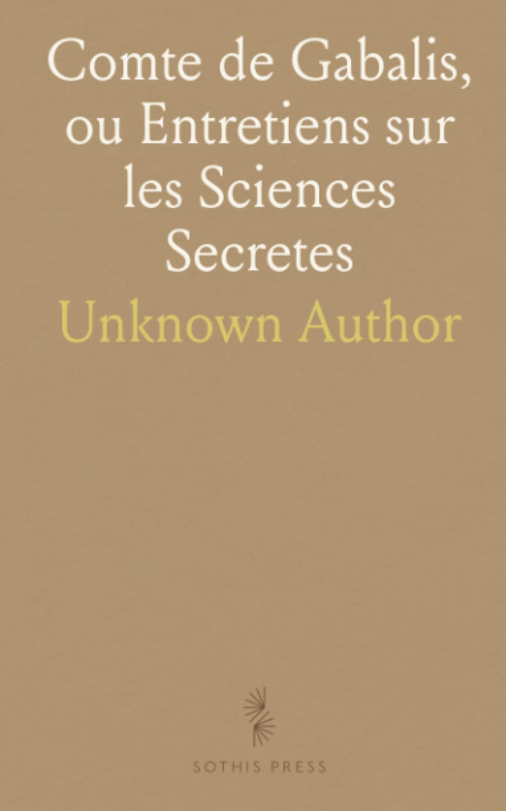 Comte de Gabalis, ou Entretiens sur les Sciences Secretes