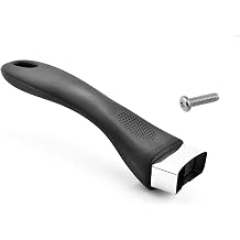 Bakelite Pot Handle - 1pc Scald-Proof Long Replacement Grip with Screw, Removable Cookware Handle for Cookware Sauce pan and Skillet