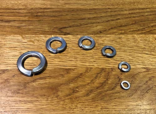 St@llion 50pcs M16 A2 Stainless Steel Spring Washers To Fit Metric Bolts & Strew Rust Resistant Cover