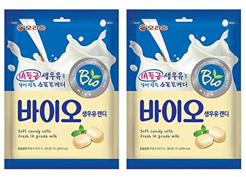 Orion Korean Bio Candy Milk Soft Chewy Candy miniatura 1