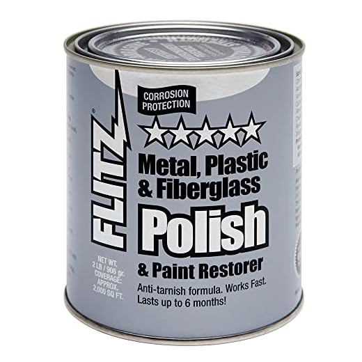 Flitz International Multi Purpose Metal Polish, 2.2-Pound, Blue, Single (CA 03518-6)