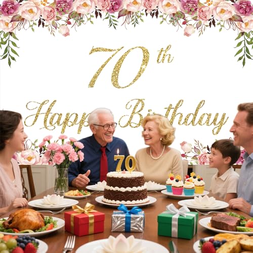 Fondo fotográfico 8x6ft para cumpleaños color rosa miniatura 3