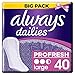 Produktbild Always Profresh Large Slipeinlagen 40 Stück
